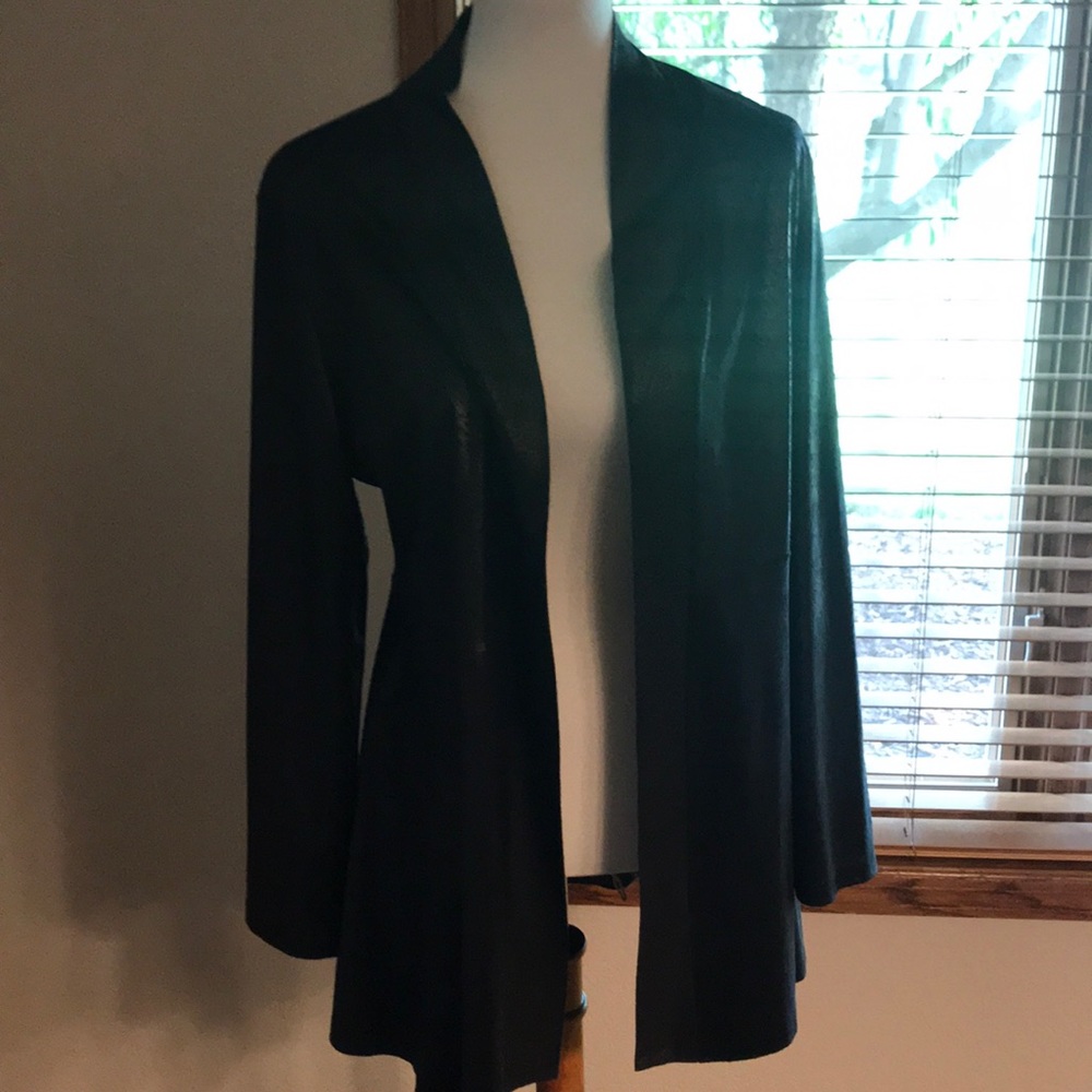 Faux leather jacket